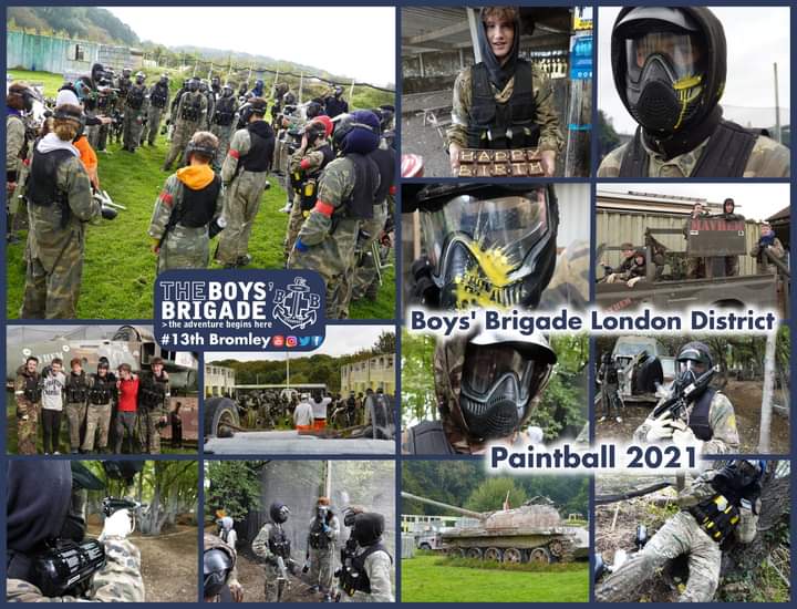Great day out with the Seniors at <a href="/MayhemPaintball/">Mayhem Paintball</a>. Thanks to <a href="/BBinLondon/">The Boys' Brigade & Girls' Association in London</a> for arranging and all our BB friends from across London for playing so nicely. Great adventures with the BB.  #boysbrigade #BBinLondon #Team13 #paintball #mayhempaintball #paintballing #OpenToBB #bbweekend