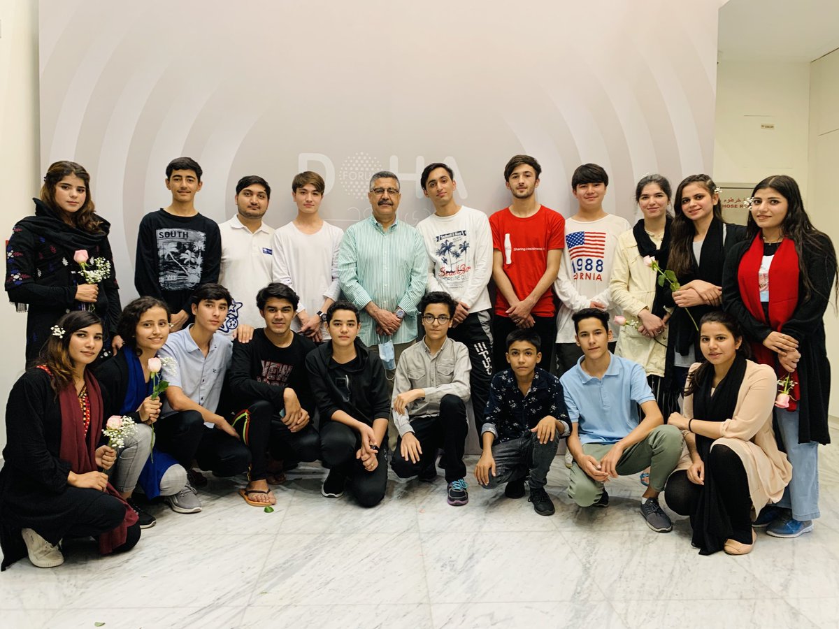 مشکل است احساس خود از دیدار مجدد با دانش آموزان، اساتید ‌و کارمندان انستیتوت ملی موسیقی افغانستان را بیان نمایم. درود به آزادی و‌انسانینت Excited, rejoiced, delighted and happy to reunite with students, faculty and staff of the Afghanistan National Institute of Music in freedom.