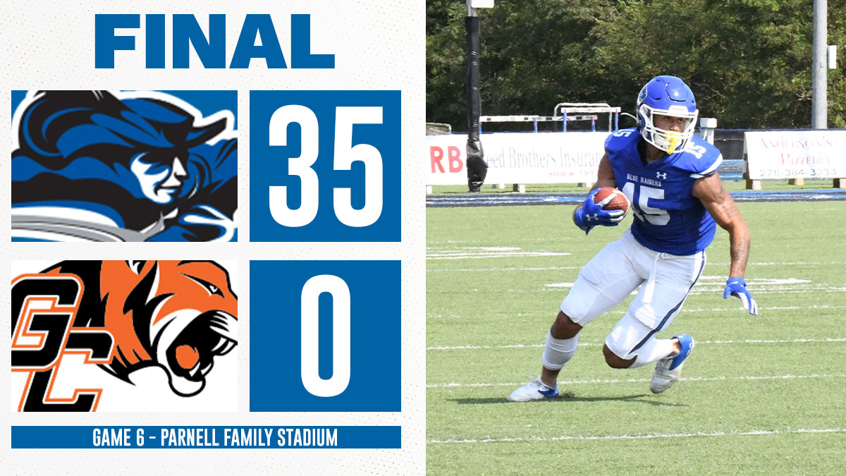 We went #1and0 today!

#GoBlueRaiders ⚔️