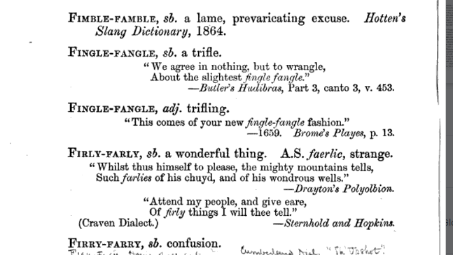 writremont's tweet photo. #reduplicated
...so, that's what you call them
Here are some favorites to whet your appetite
fingle-fangle
slang-wranger (watch out for these...)
tiddle-taddle
fingle-fangle
pibble-pabble
hub-bub
#words #conlangs #linguistic #reduplication
https://t.co/V8oRffesIh fid-fad! https://t.co/pxZs0WpBBk