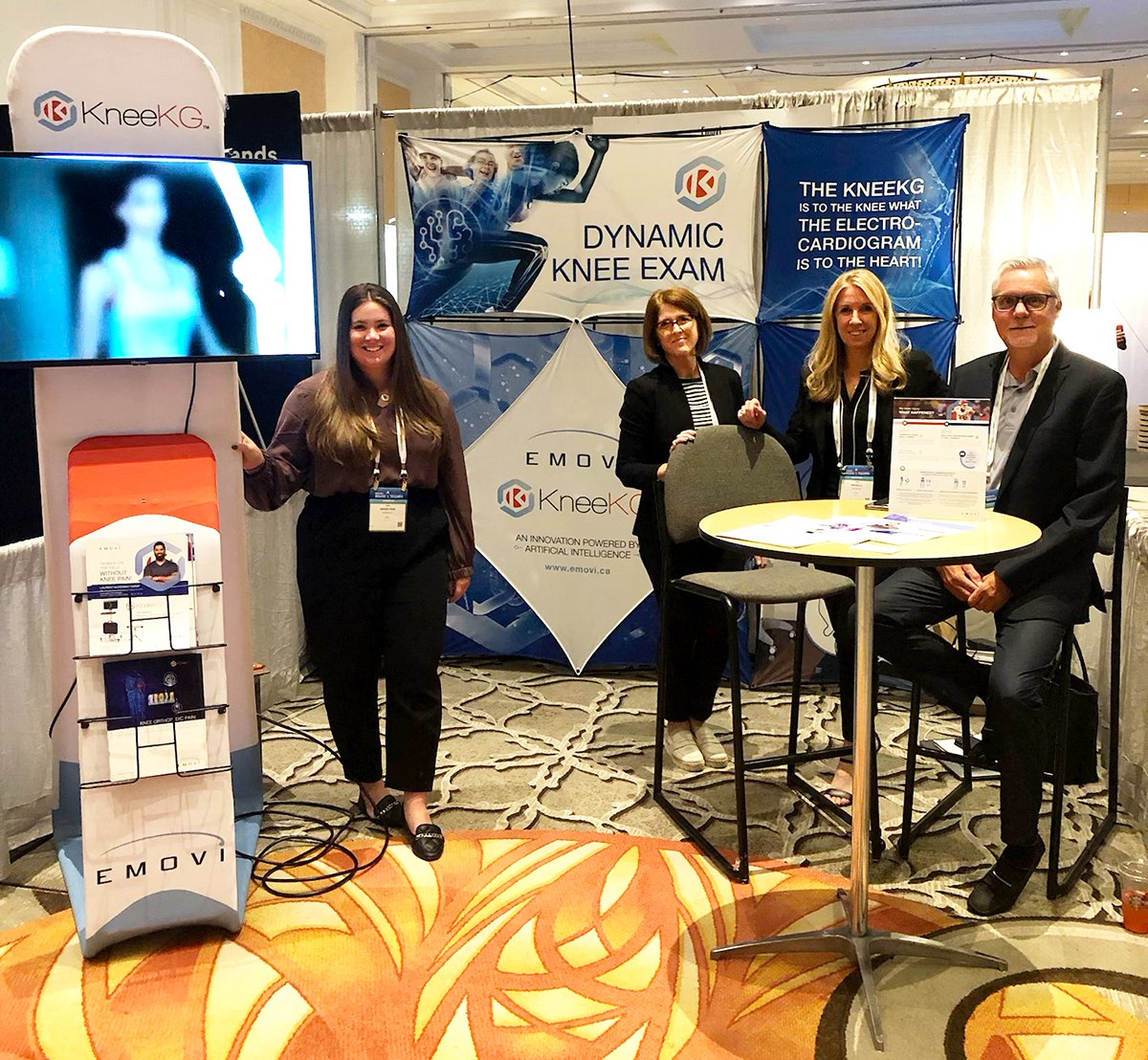 The annual meeting of the Fyzical Brand Triumph is over! Thank you for coming to see us and for sharing your knowledge. For those whom we did not have the chance to meet, do not hesitate to contact us!

#KneeKG #physicaltherapy #innovation