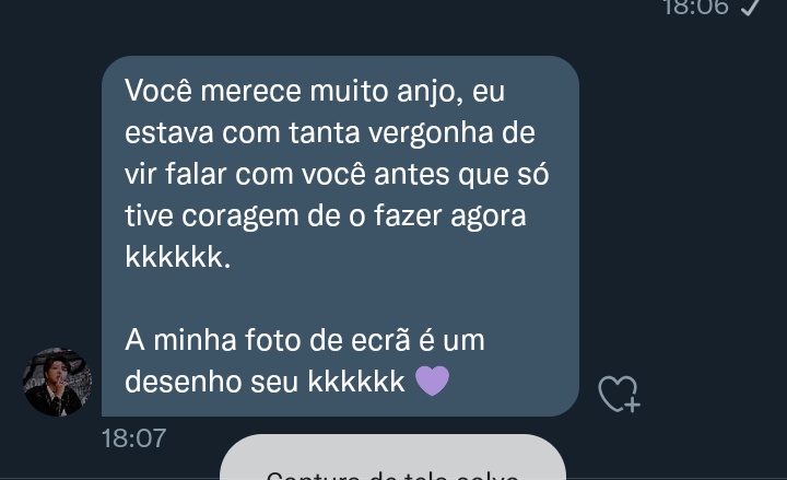 bacoaquiles's tweet photo. @serendittae ganhou meu coração hoje 😭😭🤧💜 https://t.co/8m1CdMRWf4