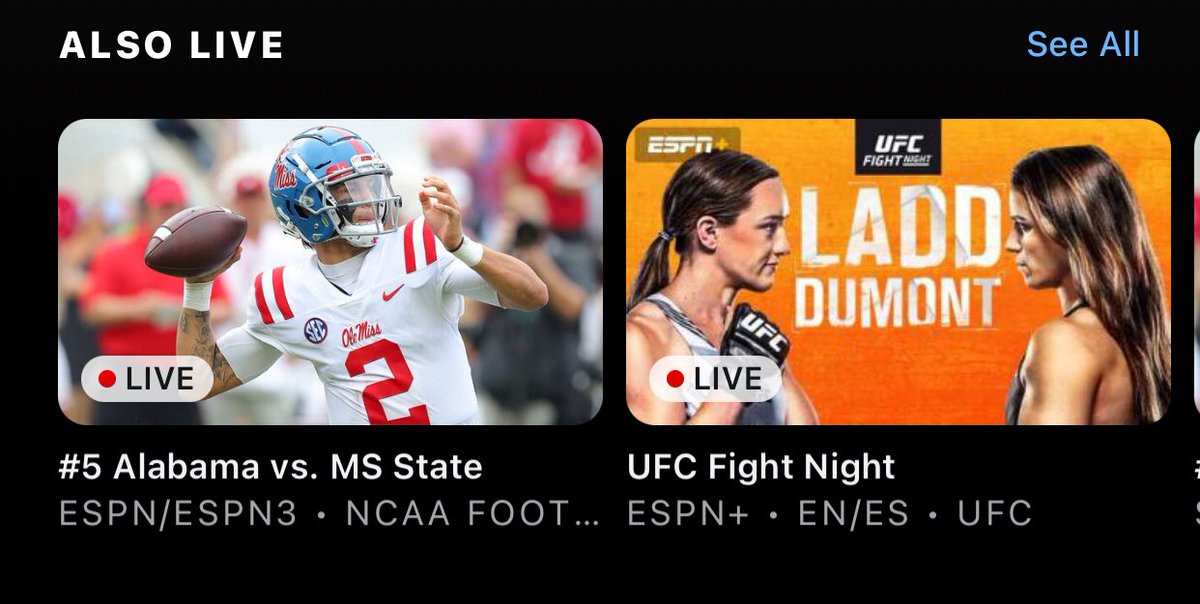 mhmiller's tweet photo. Anyone see anything wrong with this ESPN thumbnail from the Alabama-Mississippi State football game? @espn @ESPNAssignDesk #msuvsbama #bama #itjustmeansmore https://t.co/9arlKChF2W