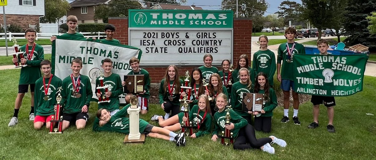 We are so very proud of you! Congrats to our incredibly hard-working TMS XC runners! Boys-3rd in STATE! Girls-9th in STATE! WooHoo! #unleashthepack <a href="/AHSD25Thomas/">Thomas Middle School</a> <a href="/ahsd25/">ArlingtonHeightsSD25</a>