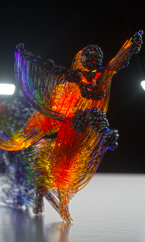 dr3fula's tweet photo. Being another human being #wip #motionstudies #nftart #particles #octanerender #cgart #NFTCommunity https://t.co/VKwg5BPb95