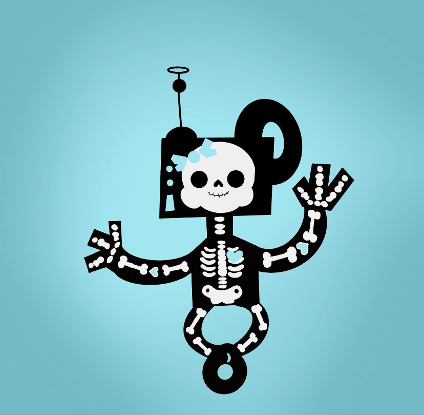 ALittleSketchy_'s tweet photo. RoboBabies Skeleton Collection 0088 1/1 .003 eth No gas https://t.co/fMVuus0sIP #nft #nfts #NFTCommunity #nftart #robobabies #robobot #botbaby #cryptoart #skeleton #skull #blue #art #cryptocurrencies https://t.co/NMjfbq3OpG