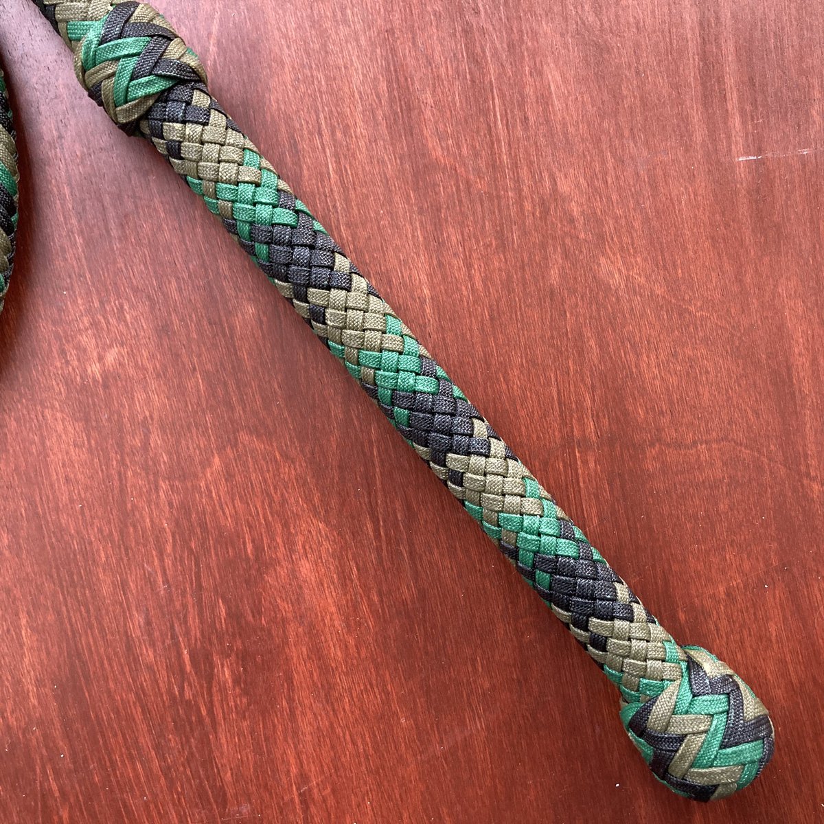 swordguybuilds's tweet photo. A 6 foot Signature Nylon Bull Whip in forest mosaic colors, on the In-Stock page at https://t.co/pocLJ07J3T
.
.
#whip #whips #nylonwhip #paracordwhip #targetwhip #targetbullwhip #torrancefisher #swordguybuilds #sgb https://t.co/UOlfJbtLVl