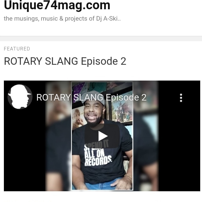 MrUnique74's tweet photo. New Episode Streaming @ https://t.co/T7ZjliTS0T + Subscribe (Mr Unique74) @youtube #rotaryslangpodcast #unique74 https://t.co/eBR4prOY1b