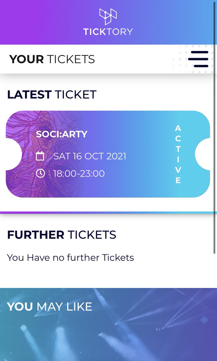 Just attended my first event via an $eth powered #blockchain #ticketing  app called #ticktory and redeemed my #nft ticket on site.The event hosted some great artworks from <a href="/MuseumofCrypto/">Museum of Crypto Art 🔜🕳🐇</a>. Signed into the app via <a href="/portis_io/">portis</a>. You’ll hear more about #ticktory very soon ☺️