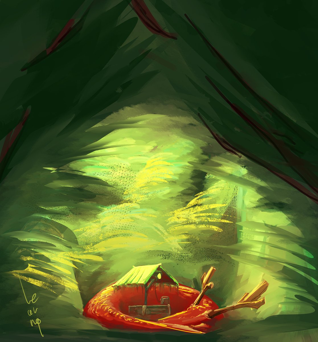 trying to get back into digi painting, is hard
really struggled to figure out what I wanted to do, as you can see in the timelapse below

#artwork #digitalart #digitalpainting