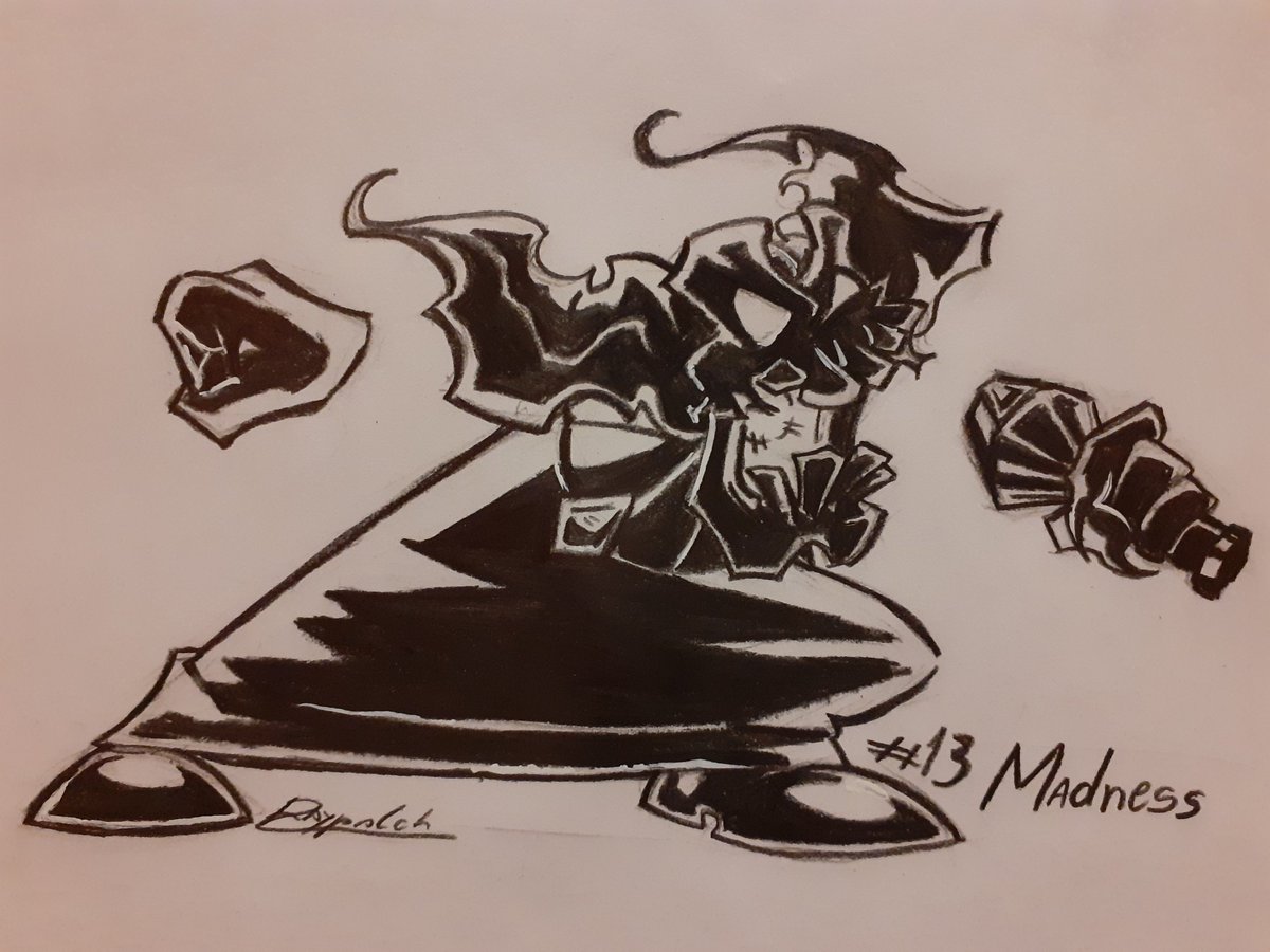 theRaypalch's tweet photo. (DAY 13) - Tricky rappin': A kind tribute for the FNF mod who introduced me to Madness Combat <33
#Madtober #Madtober2021 #madness #madnesscombat #fnf #trickytheclown #trickymod @MushPrum https://t.co/s1uN4fGc0N