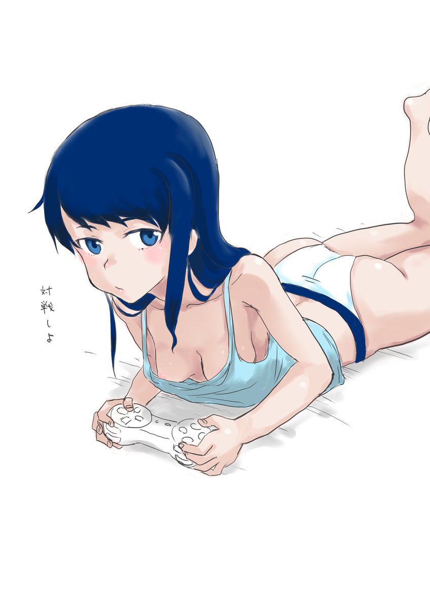 むっちゃんが 対戦したそうに こちらをみている …! 