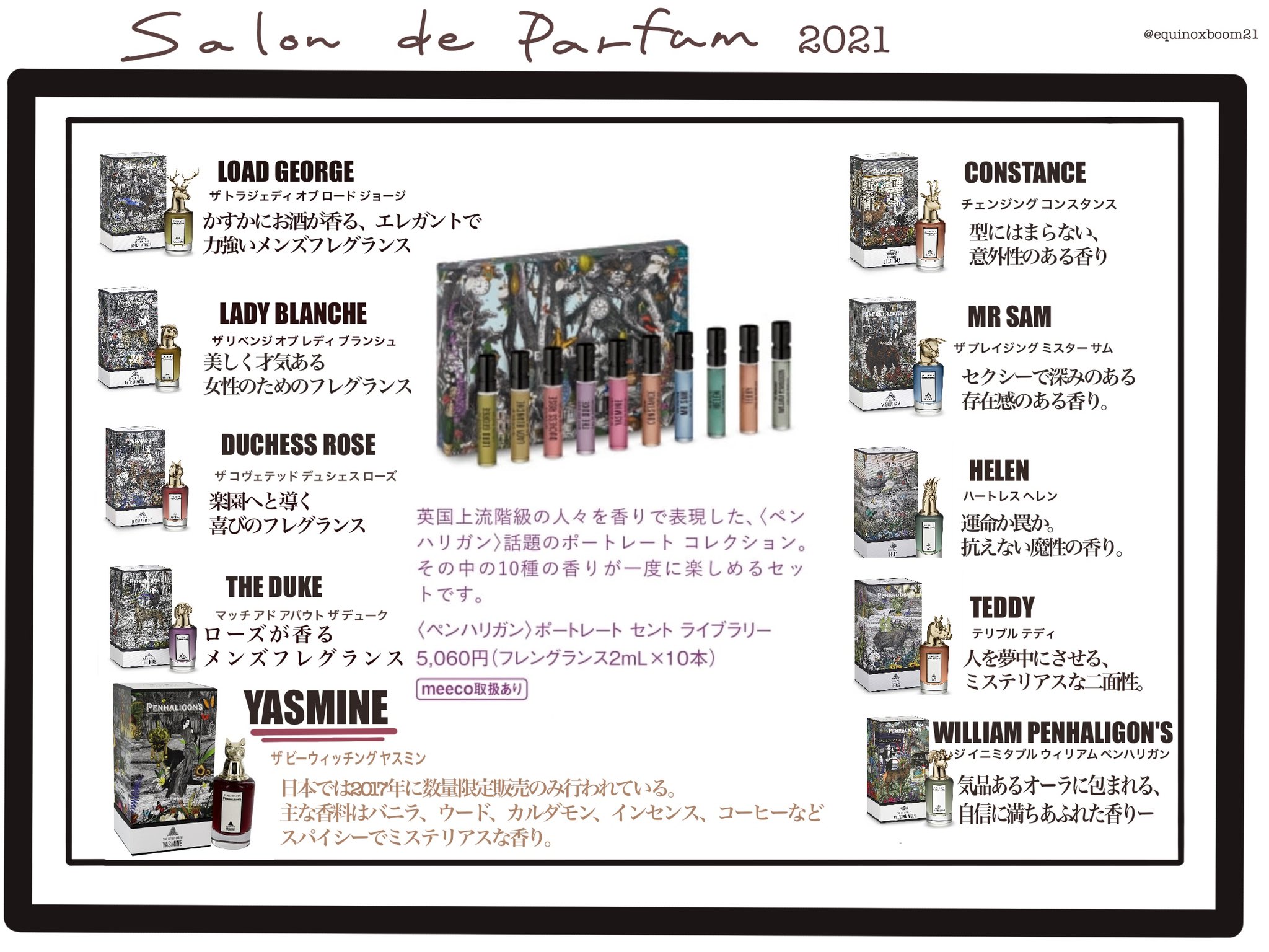 ペンハリガン ポートレート セント ライブラリー&おまけ付き www.pefc
