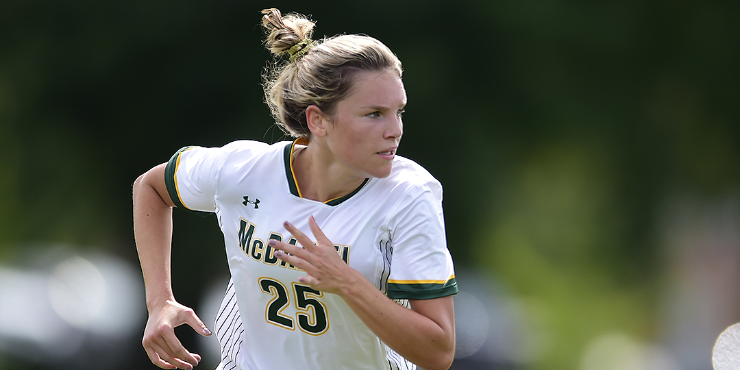 mcdanielsports's tweet photo. WSOC: No.7 McDaniel 2, Haverford 0
Moskunas connects on a pass from Schepers as the Green Terror take home the win on homecoming. #mcdaniel #getonthehill #centconf #D3Soccer https://t.co/5CREgpitEh