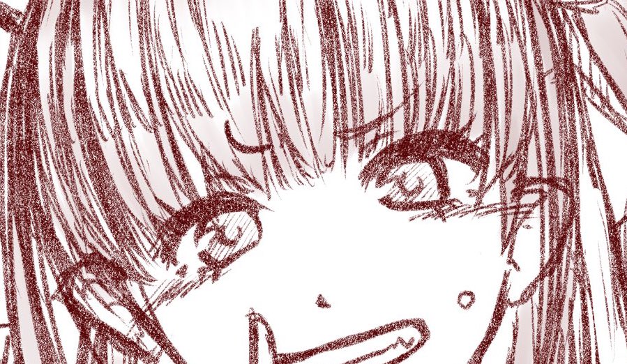 #このタグを見た人は自分の絵柄の目部分を見せる

真面目に描くとこんな感じ 
