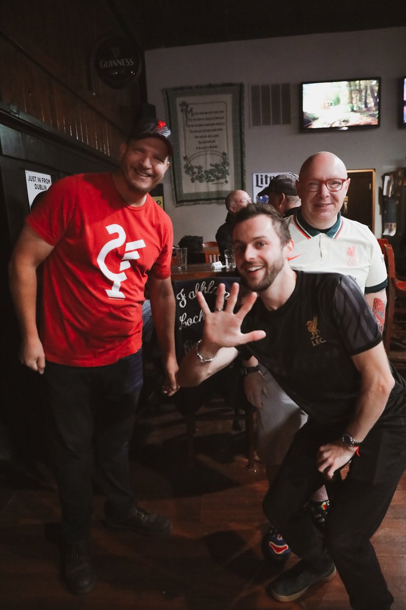 Early to bed, early to rise, makes a Red's fan healthy, wealthy, and wise!! Good to see so many faces so not-so-bright and early this morning! Delighted to see our front three in top form, and a clean sheet for Kelleher. Up the Reds! 

#OLSCDetroit #LFC #LFCDetroit #olsc #WATLIV