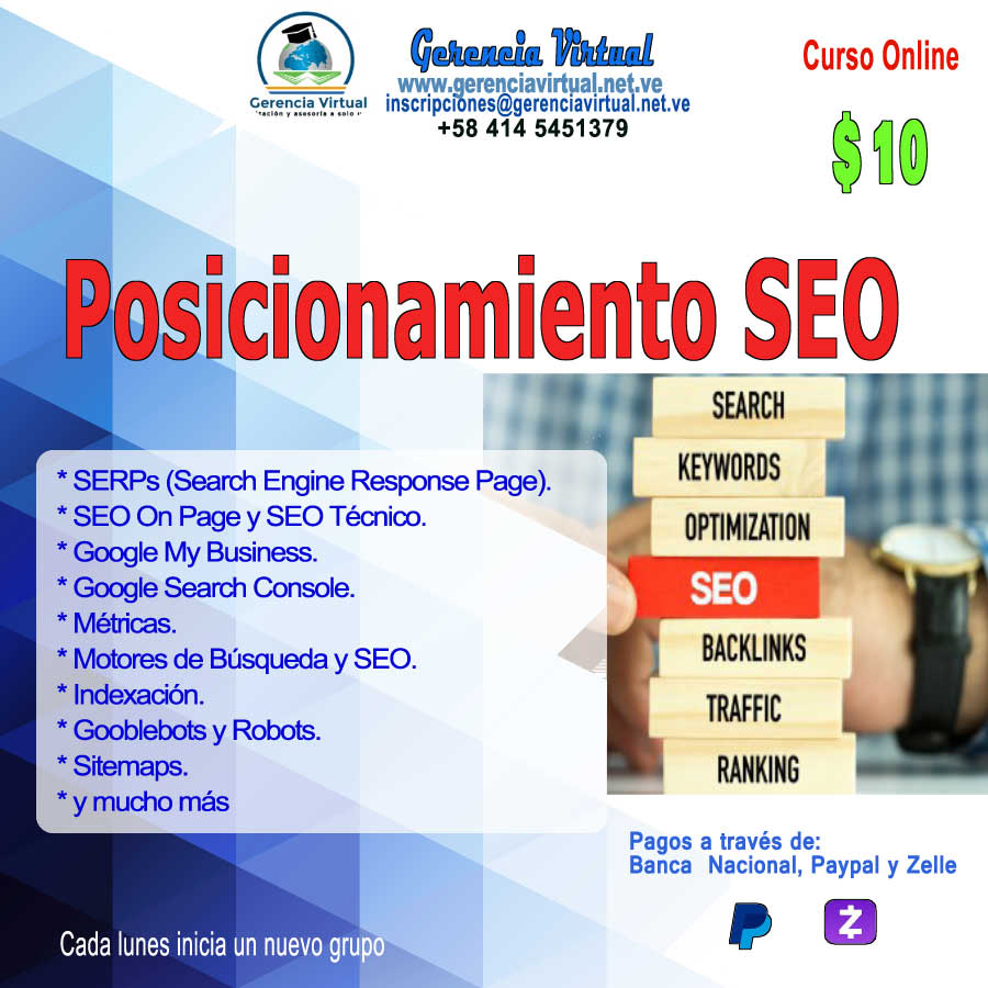 ger_virtual's tweet photo. Aprende a optimizar páginas web en #motores de #busqueda, mejora la #visualización y la #relevancia en el #ranking web, implementa las mejores prácticas y pautas para destacarte paginas web en los resultados de consultas #Seo #SEOTécnico #SarchConsole #MyBusiness #Webmaster https://t.co/uBKOl3jYer
