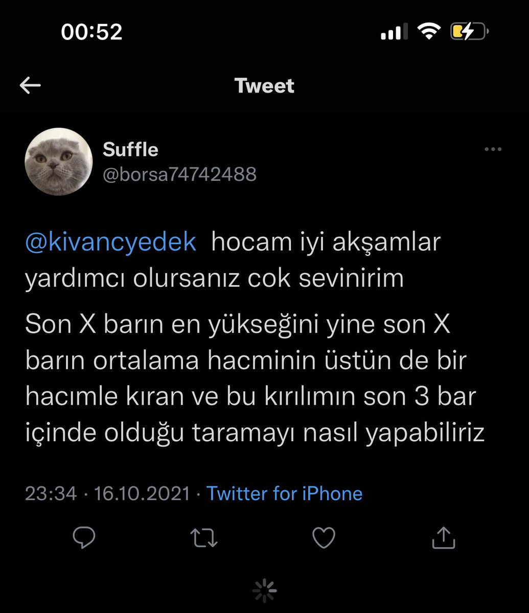 İstenilen koşulların Matriks Explorer Tarama Formülü:

XBAR:=50;
HX:=HHV(H,Xbar);
K1:=Barssince(Cross(c,ref(hx,-1)));
K1<=3 and ref(v,-K1)>ref(mov(v,xbar,s),-K1)

Not:
Geçmişe dönük bar sayısı (XBAR) rastgele 50 seçilmiştir.