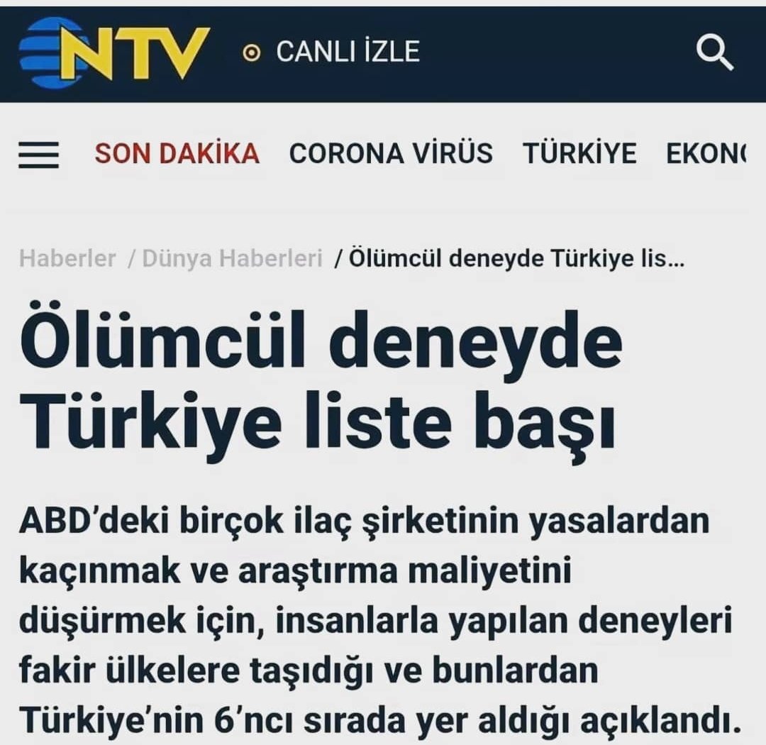 Biz söyleyince inanmayanlara ...