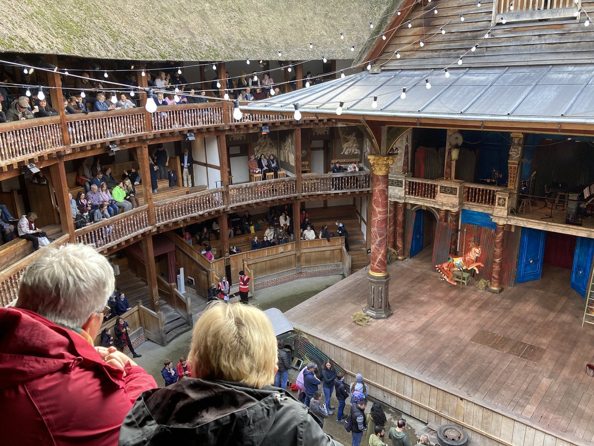Back at my old stomping ground <a href="/The_Globe/">Shakespeare’s Globe</a>. So proud to have helped build education projects there over the years and of the lasting impact on schools and teachers around the world. Now for pastures new @TorchesBright! #teachers #schools #shakespeare