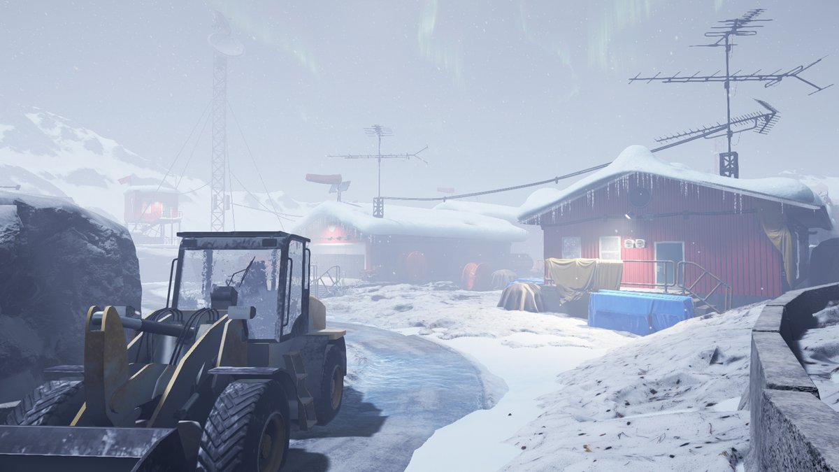 Arctic Base in FRIGID VR #VR #vrgames #VirtualReality #survivalgames #unrealengine #horrorgames #indiegames #indiedev #pcgames #videogames #wintervideogames #naturegames #apocalypsegames #freedemo #oculusrift #oculusquest #oculusquest2 #steamvr #viveport #htcvive #vrheadsets