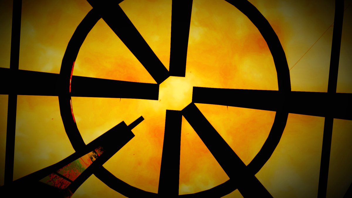 PiLotTRr's tweet photo. Took this photo near the unfinished mega mansion and it made me think of this art project. 
#F76Abstract #Fallout76 #VirtualPhotography #VGPUnite https://t.co/SIugGbXh0f