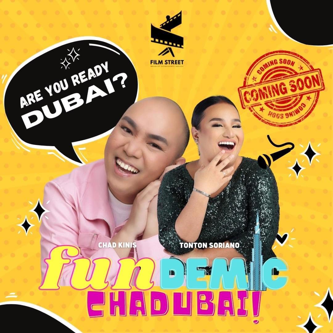 EmSerrano_Vlog's tweet photo. @chadkinis with Tonton Soriano Live in Dubai soon! https://t.co/JWvmHfG9cf