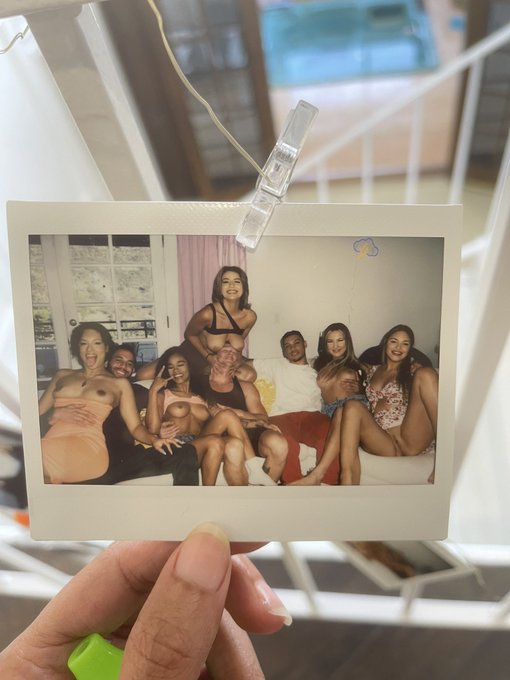 I&rsquo;ve learned that the best way to break the ice is to just have an orgy. Thank you @RealRKofficial for