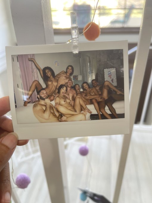 I&rsquo;ve learned that the best way to break the ice is to just have an orgy. Thank you @RealRKofficial for