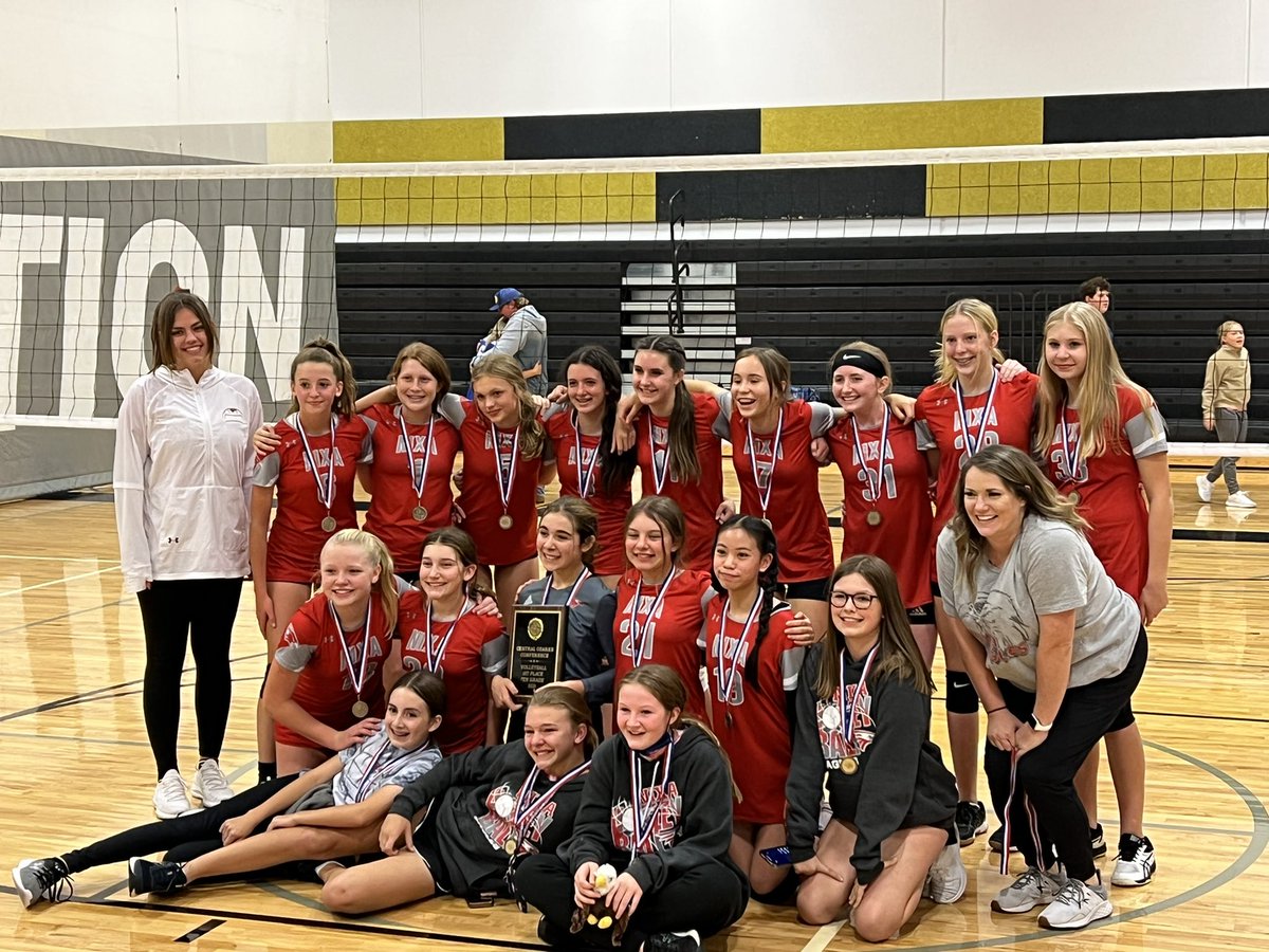 The 7th <a href="/NJHvolleyball/">Nixa Junior High Volleyball</a> team is your COC CHAMPIONS!! They won in 3 against an incredibly tough Carthage team! Great job girls! <a href="/nixaathletics/">Nixa Athletics</a> <a href="/NixaAD2/">Marian House</a>