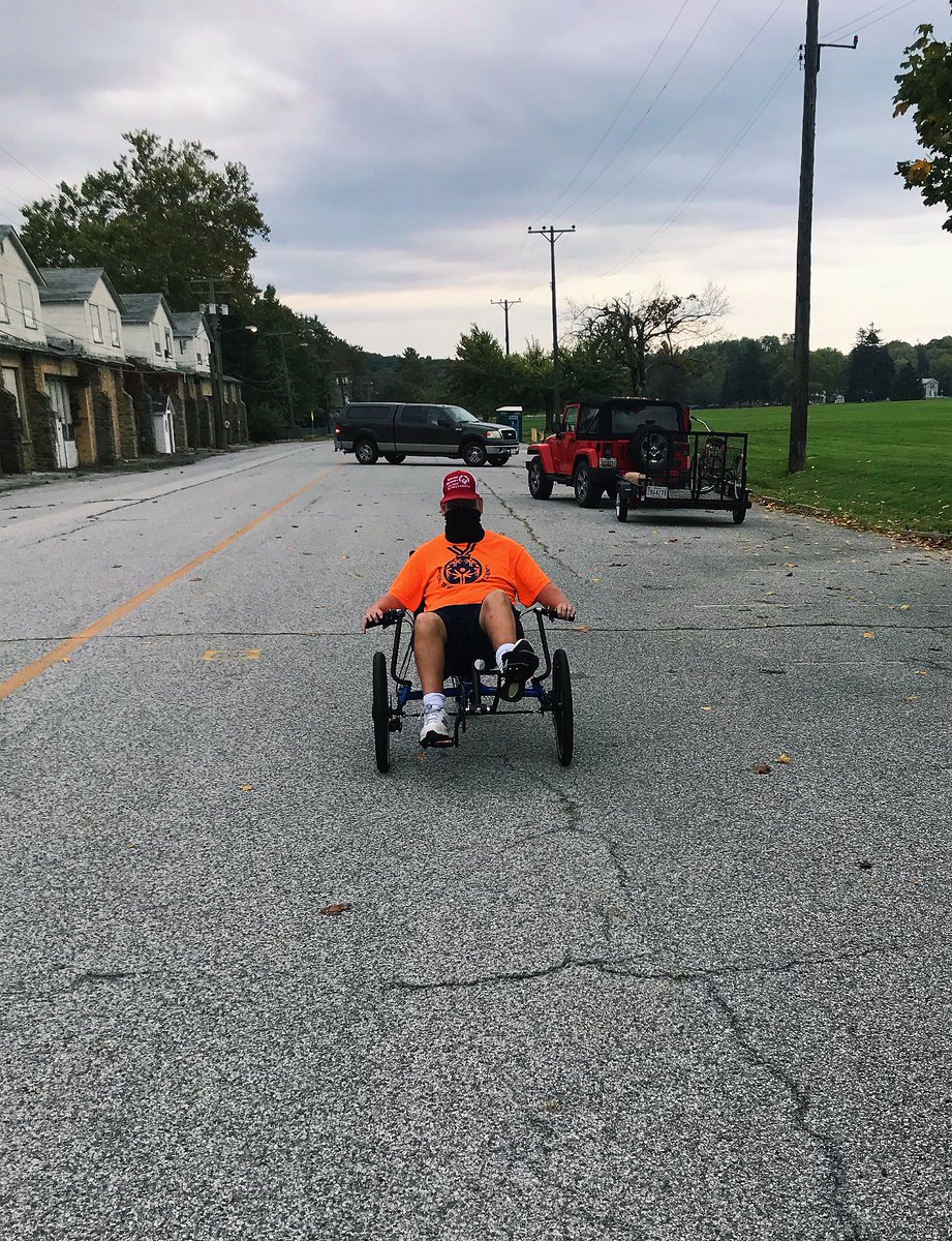 SpOlympicsMD's tweet photo. We were excited to return to @MSMU and Fort Richie today to watch 246 SOMD athletes and 50 Unified partners compete! Due to inclement weather we had to cancel our Tennis portion, but nonetheless it felt so good #ReturningToPlay and seeing smiling faces all around. #FallSportsFest https://t.co/dmnh5PkEtc