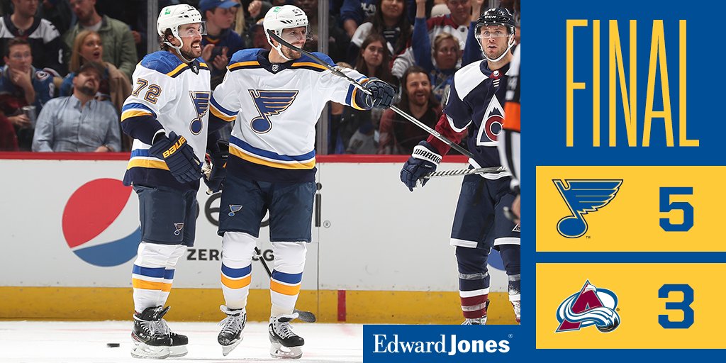 StLouisBlues's tweet image. FIRST GAME, FIRST WIN!!! #stlblues
