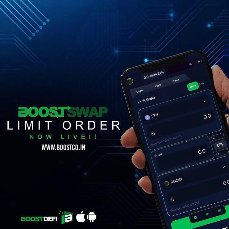 uniswapkiller's tweet photo. @Ralvero Highly recommend checking out $BOOST. Fantastic opportunity to invest right now or simply utilise their tech! BoostSwap has free limit orders so you can set and forget your trades! Never have to worry about your portfolio and you can purchase dips in your sleep! @TheBoostCoin https://t.co/1MB47iMISn