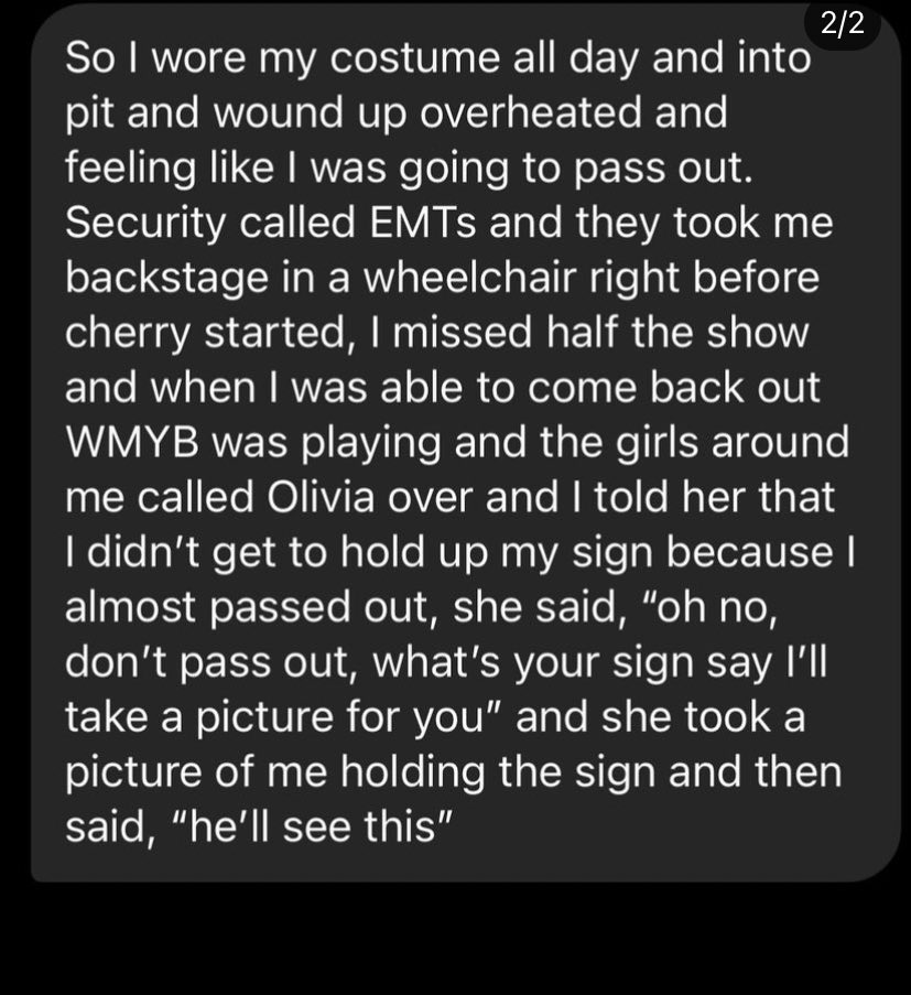 GOLDENlCARUS's tweet photo. CRIES SO BAD OLIVIA IS SO SWEET WTF😭😭😭 https://t.co/c01MUZVGRr