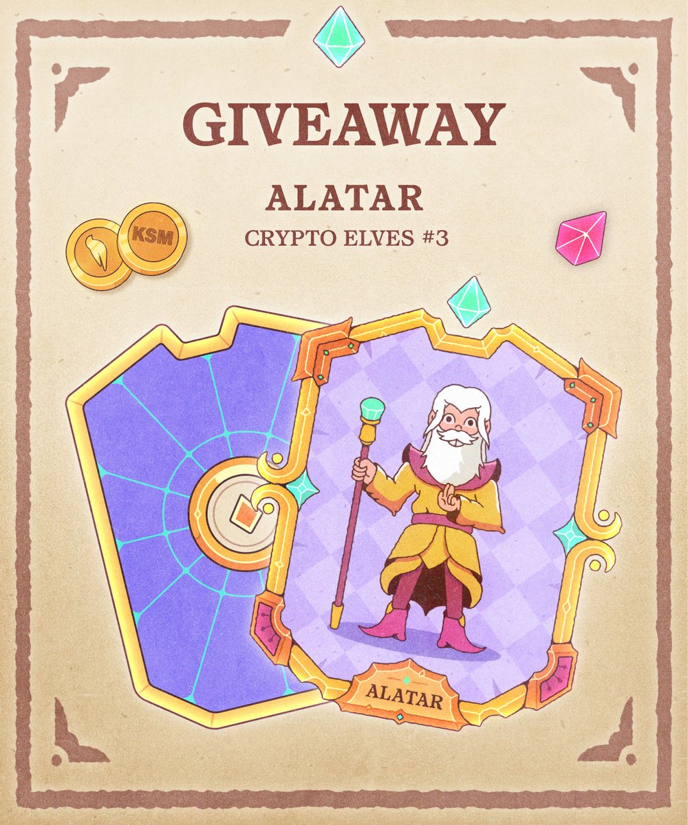Grood_ink's tweet photo. 🔥GIVEAWAY!🔥

🏆 Crypto Elves #3 | Alatar🧝‍♂️

To enter:
📌Like &amp; RT
📌Follow @Grood_ink 
📌Tag 2 friends

⏰Ends: 22.10.21 |  18:00 (UTC) 
 ☘Good luck guys! 

 #NFT #RmrkApp #singular #Grood_ink https://t.co/G634ltjpgn