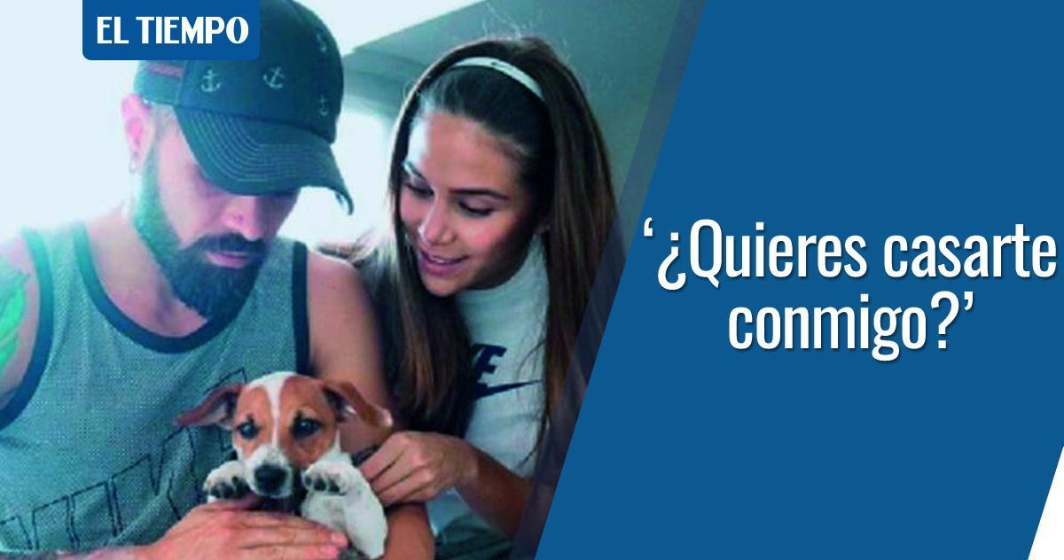 ELTIEMPO's tweet photo. 💍 En pleno concierto, Mike Bahía le pide matrimonio a Greeicy Rendón. La propuesta se dio mientras Greeicy y el cantante Alejandro Sanz se presentaban. Así fue el momento 👉 https://t.co/0mhaEZ9PYX https://t.co/3kxpK0LFWZ
