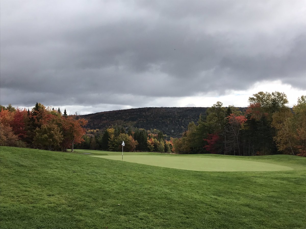 Day 1 of Slugfest is in the books. Two teams are in the lead with rounds of 64. Best of luck tomorrow! #golf #capebreton #golfnovascotia