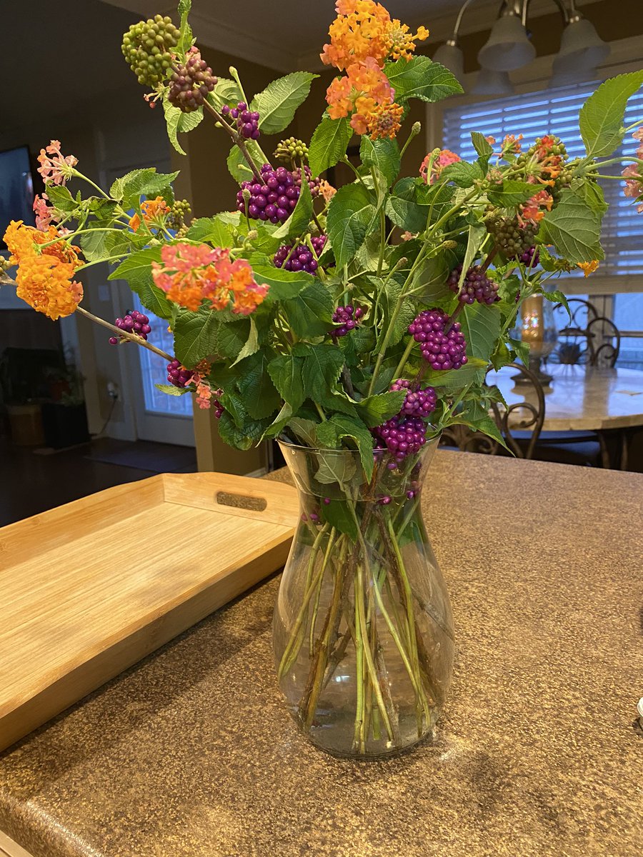 Beautiful flowers always put a smile on my face.