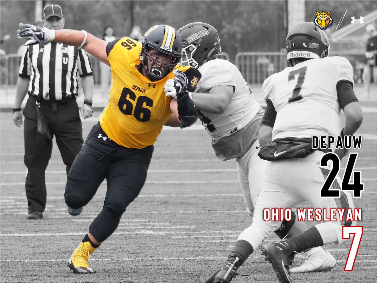 DePauwTigersFB tweet picture