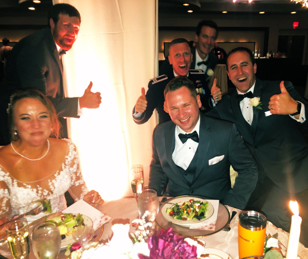 Congrats Kelsey and Andy! #eyedotodreisbach #AndyEatsVegetables