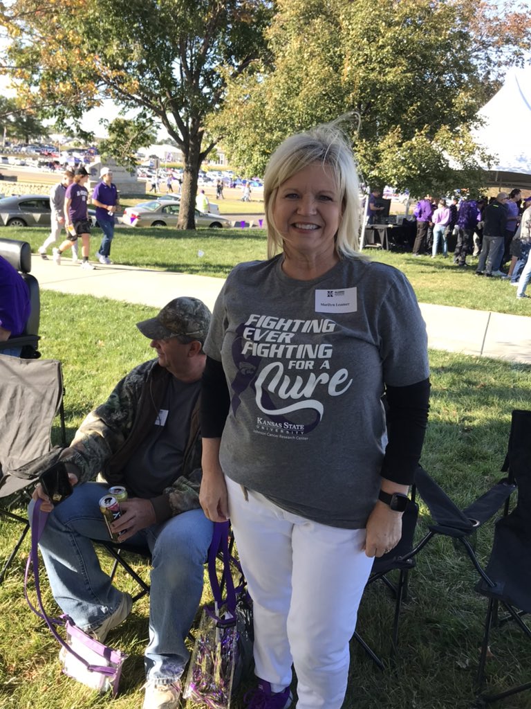 KStateCancerRes's tweet photo. K-State Family, Fighting Ever Fighting for a Cure at the game! #HelpKStateFightCancer https://t.co/glsDIJIwmC