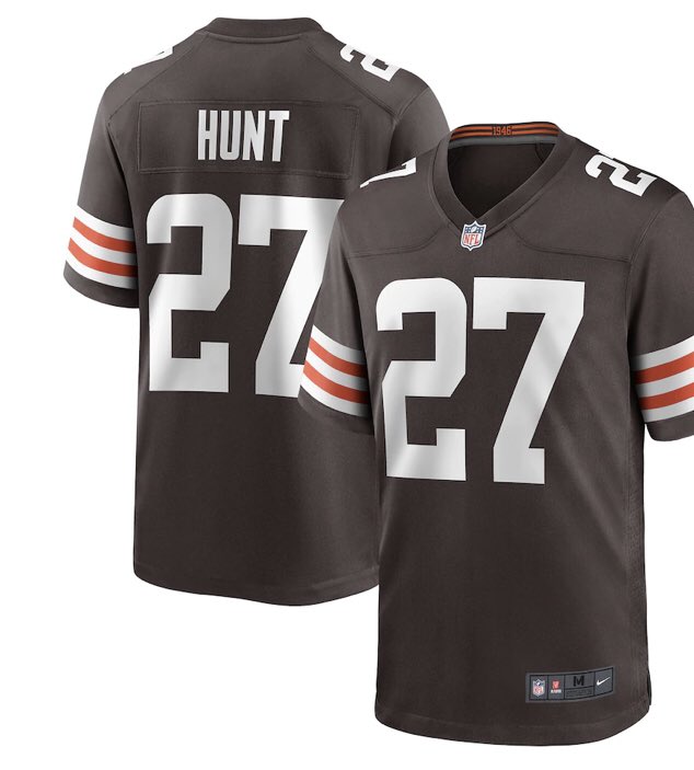 This week’s giveaway…KAREEM HUNT JERSEY!!!

-Must Retweet This
-Must Follow This Account <a href="/CLEsportsTalk/">Cleveland Sports Talk</a>