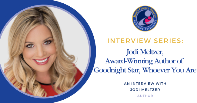 MomsChoiceAward's tweet photo. We were able to sit down with one of our Mom’s Choice #AwardWinner, @JodiMeltzer! Jodi is a multi #awardwinning #childrensbook #author who has also written extensively about #grief, #divorce, and #parenting! View the full #interview and meet Jodi here!  👉 https://t.co/93pe1RkvIK https://t.co/AwcZscOe7a