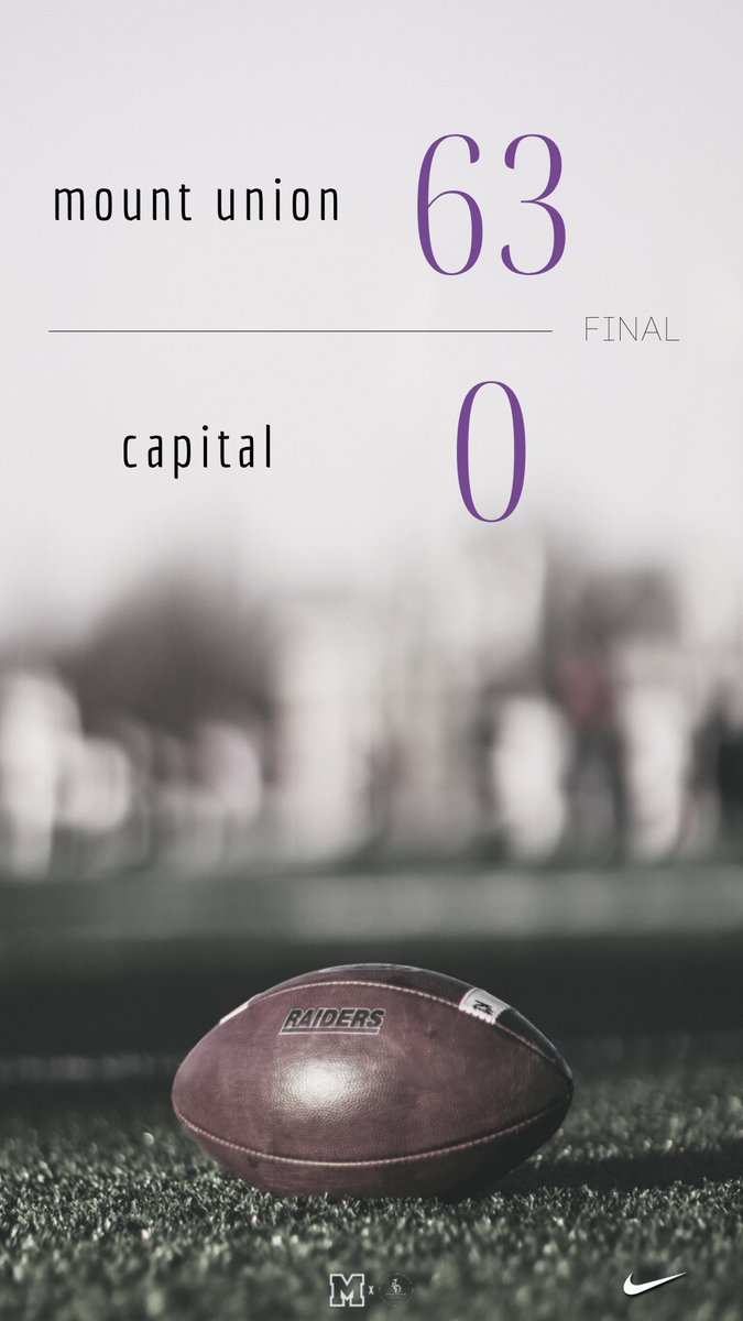 Mount Union Football tweet media