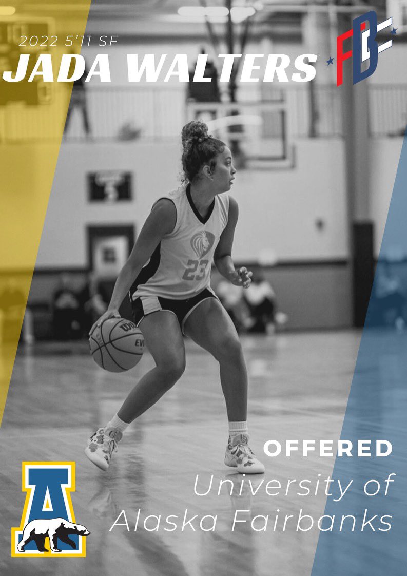 narsmartinez8's tweet photo. 2022 Jada Walters has earned a full ride scholarship to Alaska Fairbanks 💪🏽 

#NWAMOB #FBCStrong https://t.co/onNdJSiAgq