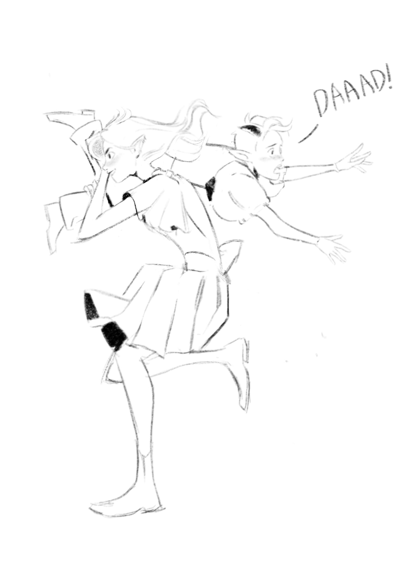 I draw a lot more than I post, I'm just a little anxious about posting sketches at times because I worry about the quality. 
Here's some ones that I liked though! 