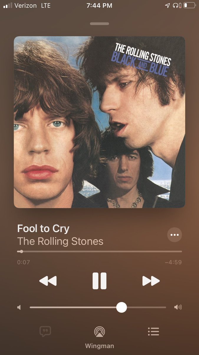 puttsandmutts's tweet image. For real this is one of my favorite Rolling Stones songs #FoolToCry