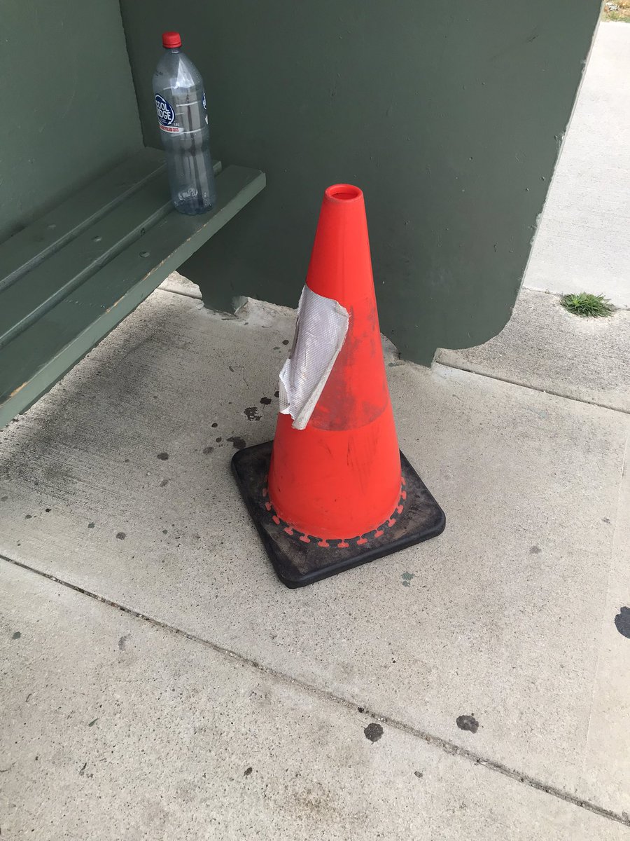 qwek's tweet photo. @CanningValePol saw this at the bus stop corner of Ranford and Wharton at about 8.45, can someone check. Rather be safe then sorry. Looks like a toy that looks dangerous? Not keen to check myself. https://t.co/neBiB3RYw9