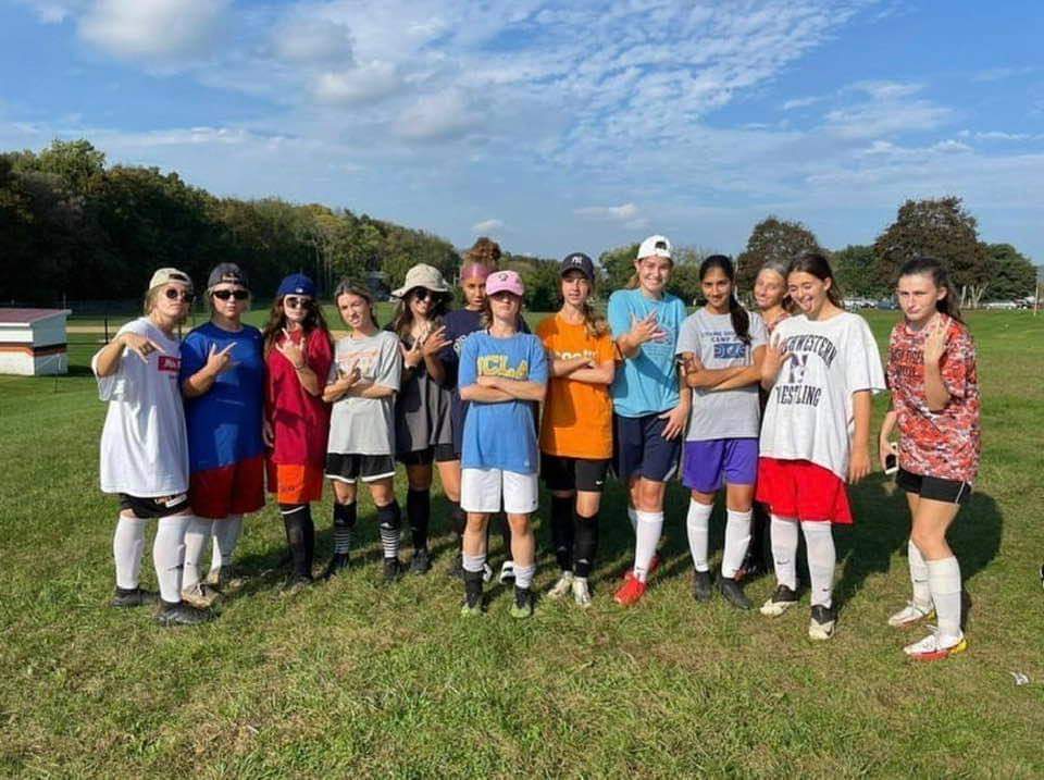 HS soccer season can get long but nothing that an impromptu themed practice can't break up! Yesterday was dress like <a href="/AdamSandler/">Adam Sandler</a>
