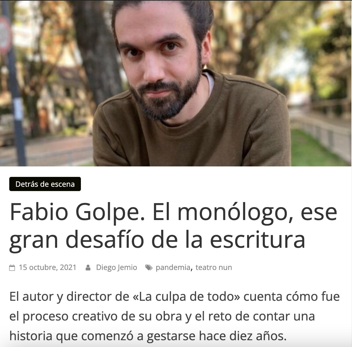 golpe de suerte tweet media